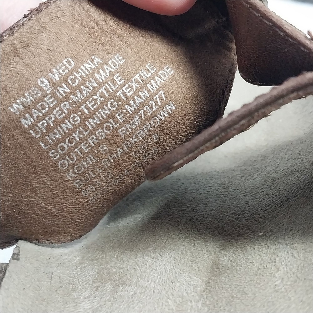 So Brand Size 9 M Faux Leather Platform Cork Multi Colored Boho Sandals Shoes - Picture 13 of 14
